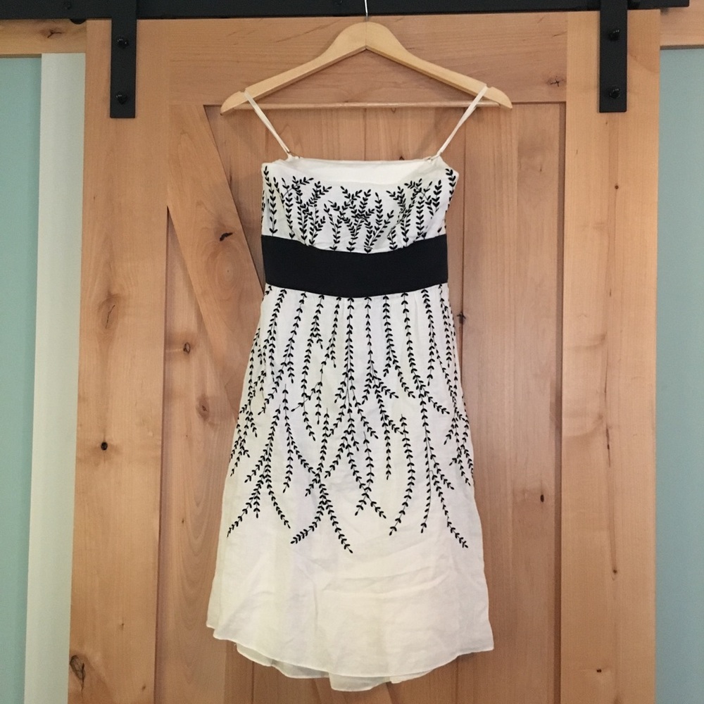 Anne Taylor Strapless Dress